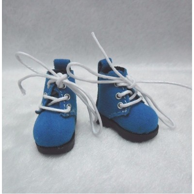 1/6 Bjd Neo B Doll Shoes Velvet Boots Blue SHP187BLE